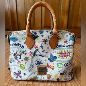 Dooney & Bourke 2014 RunDisney Disney World Marathon Crossbody Purse Bag